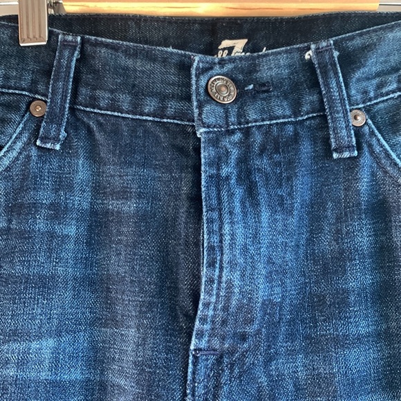 7 For All Mankind Slimmy Darkwash Men’s Jeans size 32 - Picture 5 of 16